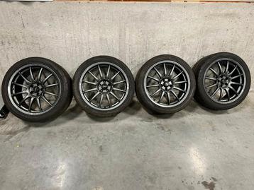 5x100 18 inch deam Dynamics  motorsport velgen  beschikbaar voor biedingen