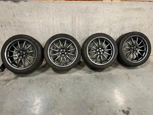 5x100 18 inch deam Dynamics  motorsport velgen, Autos : Pièces & Accessoires, Pneus & Jantes, Pneu(s), Pneus été, 18 pouces, Véhicule de tourisme