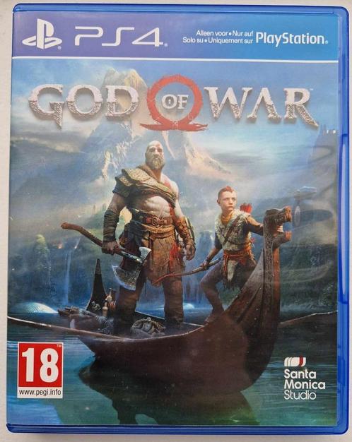 God Of War (PS4), Games en Spelcomputers, Games | Sony PlayStation 4, Zo goed als nieuw, Vechten, 1 speler, Vanaf 18 jaar, Ophalen of Verzenden