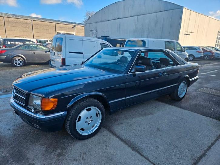 Mercedes SEC 560 V8 ZEER MOOIE AUTO, Auto's, Mercedes-Benz, Particulier, Te koop, S-Klasse, ABS, Airbags, Airconditioning, Centrale vergrendeling