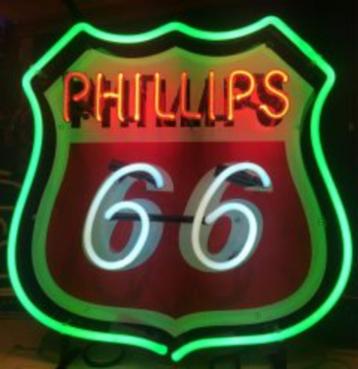 Phillips 66 USA neon en veel andere mooie decoratie neons