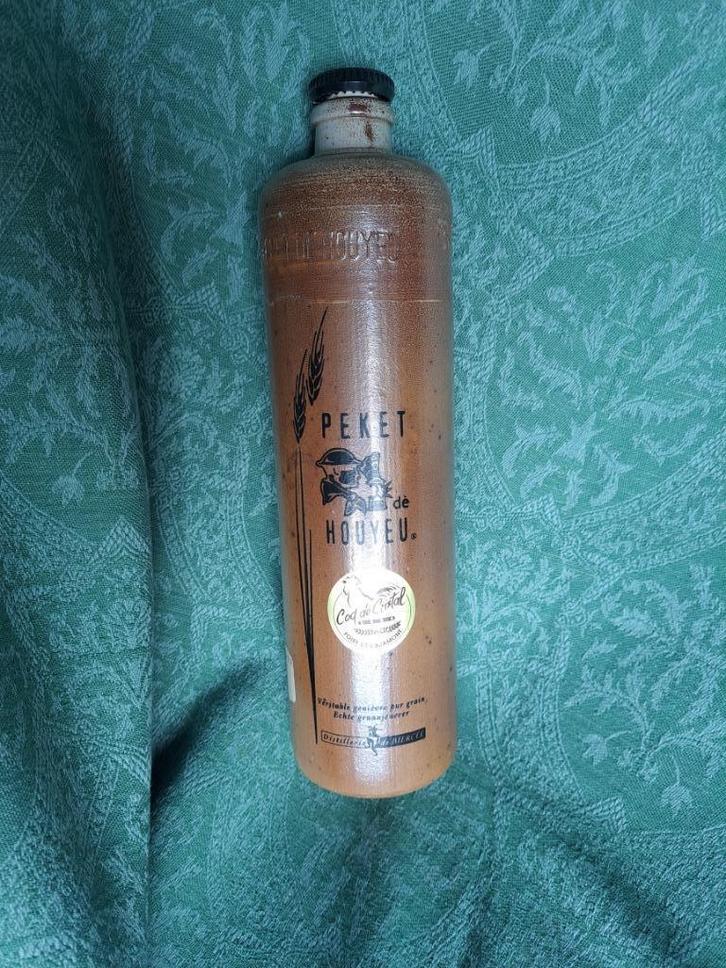 Bouteille en grès - peket - vide, Maison & Meubles, Cuisine | Vaisselle, Utilisé, Autres types, Autres styles, Céramique, Enlèvement ou Envoi