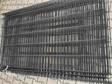 Promo! Nieuwe 3D draadpanelen 100x250cm zwart, Enlèvement, Neuf, Treillis
