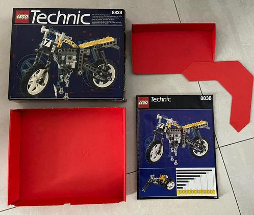 Lege LEGO Technic doos met instructies - set 8838 (1991), Kinderen en Baby's, Speelgoed | Duplo en Lego, Gebruikt, Lego, Losse stenen