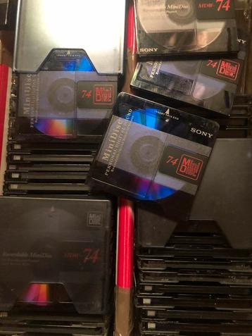 Minidisc 💽 Sony, différentes versions 