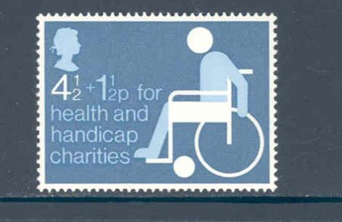 Grande-Bretagne 1975 Collecte de fonds pour les handicapés *, Timbres & Monnaies, Timbres | Europe | Royaume-Uni, Non oblitéré