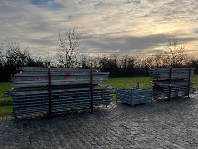 échafaudage travaux de maçonnerie, de toiture ou de façade, Bricolage & Construction, Échafaudages, Comme neuf, Autres types, 5 mètres de hauteur ou plus