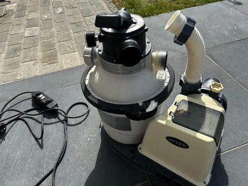Intex SX1500 zandfilterpomp - 4 m³/u, Tuin en Terras, Zwembad-toebehoren, Gebruikt, Zwembadpomp, Ophalen