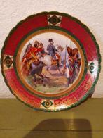 2 porseleinen borden met Napoleon op het slagveld, Enlèvement