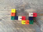 GOKI, schakel puzzel / houten "blokjesslang", Ophalen of Verzenden, Zo goed als nieuw, Ontdekken