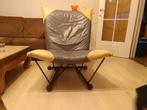 Fauteuil Vintage Pierre Flyer 1980, Maison & Meubles, Fauteuils, Enlèvement, Cuir