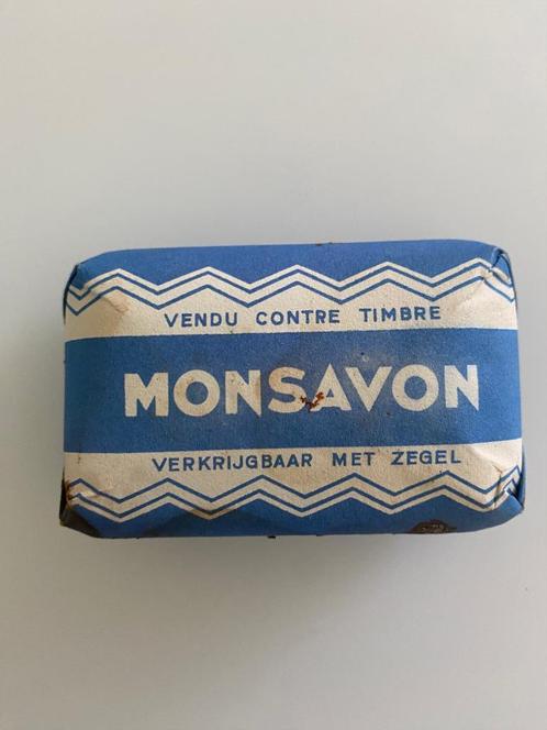 Vintage Zeep Mon Savon Monsavon Lavendel Jaren 50, Antiek en Kunst, Curiosa en Brocante, Ophalen of Verzenden