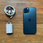 Iphone 12 pro 128gb blue, Telecommunicatie, Mobiele telefoons | Apple iPhone, 128 GB, Blauw, Zo goed als nieuw, Zonder simlock