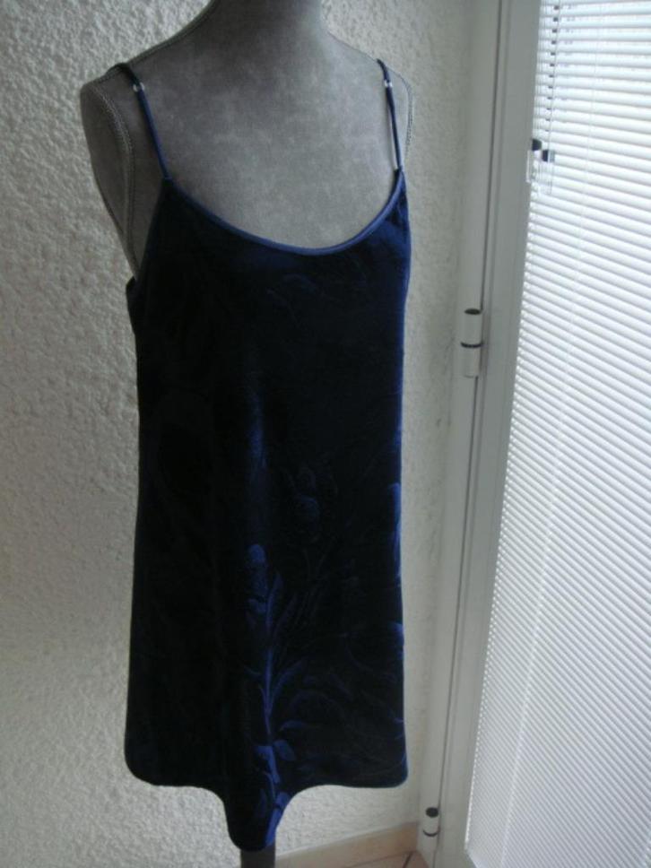 Nuisette bleu velours Marque Cicerone taille S, Kleding | Dames, Ondergoed en Lingerie, Overige typen, Blauw, Ophalen of Verzenden