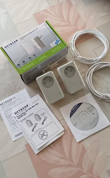 Netgear Powerline adapters AV200 XAVB1301 – Topstaat beschikbaar voor biedingen