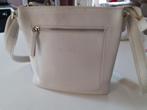 Witte Lederen handtas ( schoudertas) Prada vintage, Sac à main, Enlèvement ou Envoi, Blanc