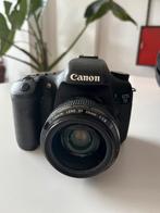 CANON EOS 7D + CANON EF 28mm f/ 1.8 USM LENS + RUGZAK, Ophalen, Zo goed als nieuw, Canon