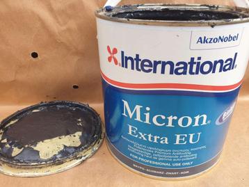 Antifouling International Micron Extra EU, 2,5L, zwart beschikbaar voor biedingen