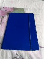 Blauwe kartonnen flappenmap, Ophalen of Verzenden, Gebruikt