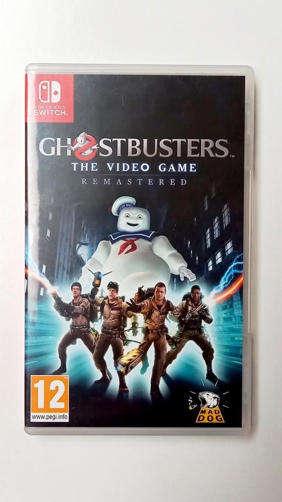 GHOSTBUSTERS - REMASTERED - NINTENDO SWITCH, Games en Spelcomputers, Games | Nintendo Switch, Zo goed als nieuw, Avontuur en Actie