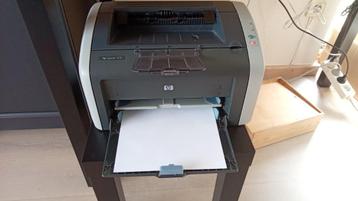 HP Laserprinter 1010 (A4 zwart wit), Impression noir et blanc, Imprimante, Enlèvement, Utilisé