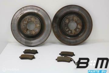 Set remschijven + blokken achterzijde Audi A6 4G 8W0615601K