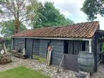 Boomse pannen, tuinhuis, hout, Doe-het-zelf en Bouw, Dakpannen en Dakbedekking, Ophalen, Gebruikt, Hout