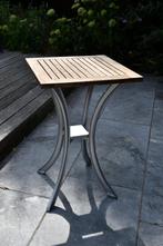Teak bijzet tuintafeltje, Tuin en Terras, Ophalen, Zo goed als nieuw, Vierkant, Teakhout