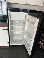 Werkende zwarte smeg frigo, Gebruikt, Ophalen of Verzenden