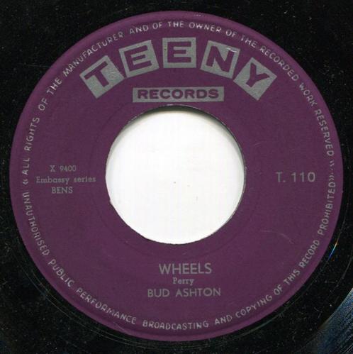 Wheels/ F. B. I. - Bud Ashton, Cd's en Dvd's, Vinyl Singles, Gebruikt, Single, Pop, 7 inch, Ophalen of Verzenden
