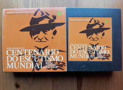 Scouting 100 jaar € 5 2007 Portugal - Baden Powell, Postzegels en Munten, Munten | Europa | Euromunten, 5 euro, Portugal, Zilver