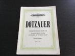 Muziekpartituur Dotzauer violoncello, Muziek en Instrumenten, Bladmuziek, Cello, Ophalen of Verzenden, Zo goed als nieuw