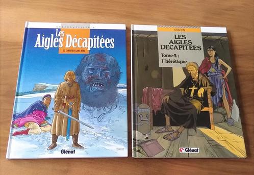 2 BD Les Aigles décapitées (T2 et T4) de Kraehn/Pellerin, Livres, BD, Comme neuf, Plusieurs BD, Enlèvement ou Envoi