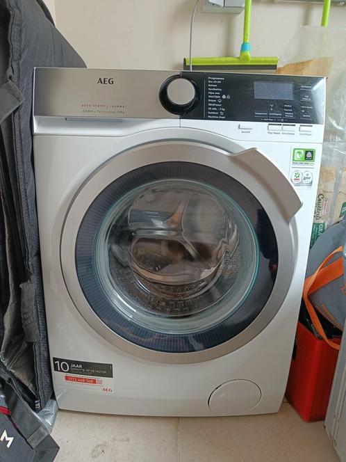 Wasmachine AEG, Elektronische apparatuur, Wasmachines, Gebruikt, Voorlader, 8 tot 10 kg, 1600 toeren of meer, Ophalen