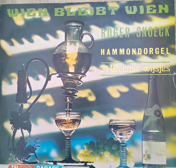 Orgel - Roger Snoeck -Wien Bleibt Wien- Hammond LP - Telstar, Cd's en Dvd's, Vinyl | Overige Vinyl, Ophalen of Verzenden