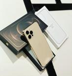 Iphone 12 pro max 128GB goud, Telecommunicatie, Mobiele telefoons | Hoesjes en Screenprotectors | Apple iPhone, Ophalen, Zo goed als nieuw