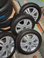 4 Jantes + 4 Pneus hiver M+S 16 pouces 5/112, Autos : Pièces & Accessoires, Pneus & Jantes, 16 pouces, Pneus hiver, Pneu(s)