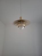 witte vintage Deense designlamp, Ophalen of Verzenden, Gebruikt