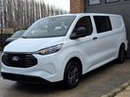 Ford Transit Custom PHEV 227 PK - Dub Cab 6ZIT - NIEUW 0KM, Stof, Wit, Bedrijf, Diesel