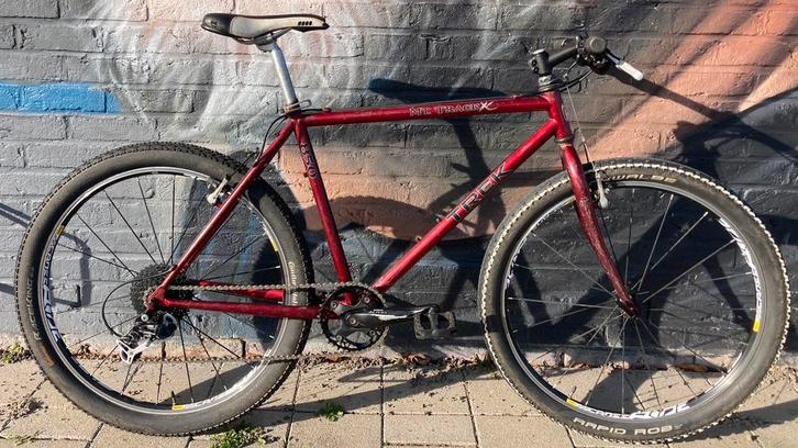 Stalen Trek 850 Mt. Track XC 9speed one by, Fietsen en Brommers, Fietsen | Heren | Sportfietsen en Toerfietsen, Zo goed als nieuw