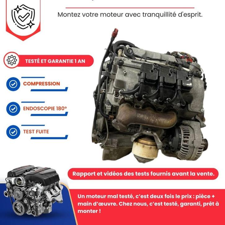 Complete motor Mercedes SL 350 SL350 R230 3.7, Auto-onderdelen, Motor en Toebehoren, Nieuw, Ophalen of Verzenden