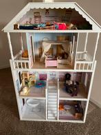 Groot poppenhuis Kidkraft incl alle accessoires, Kinderen en Baby's, Ophalen, Zo goed als nieuw, Poppenhuis