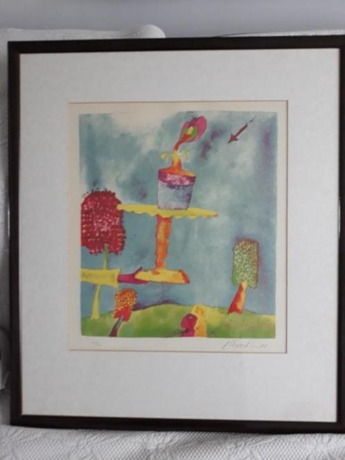 Litho / zeefdruk - Jonny Forsström - 245/250, Antiek en Kunst, Kunst | Litho's en Zeefdrukken, Ophalen