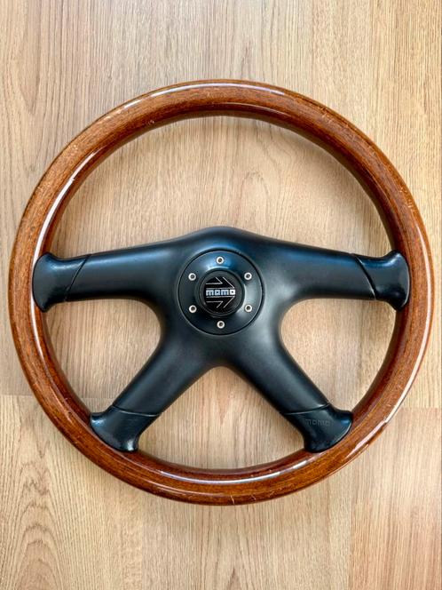 Momo ML36 Houten Stuur VW Golf Jetta Polo Scirocco MK1 MK2, Auto-onderdelen, Besturing, Alfa Romeo, Amerikaanse onderdelen, Audi