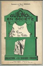 Guignol en Société Livre pour les Petits, Suzanne et René Bideaux, Enlèvement ou Envoi, Théâtre, Utilisé