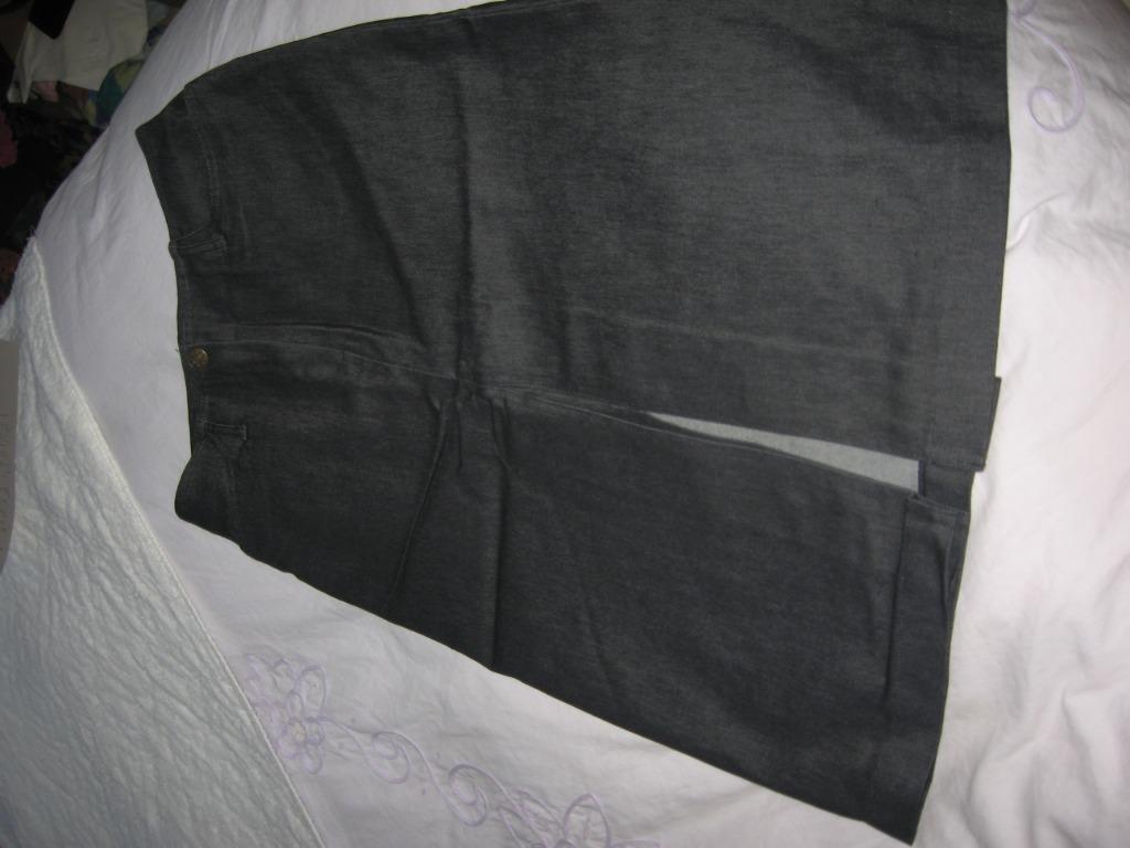 Morgan jeansrok Maat 38. 64% katoen, 33% polyester en 3%, Kleding | Dames, Maat 38/40 (M), Blauw, Nieuw, Onder de knie