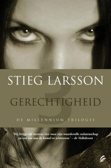 Te Koop Boek GERECHTIGHEID Stieg Larsson beschikbaar voor biedingen