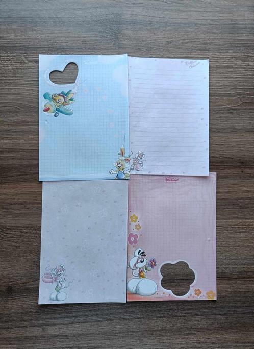 Diddl - A5 Formaat - 4 stuks - Verzamelen - Nostalgie - €1, Verzamelen, Diddl, Zo goed als nieuw, Papier, Kaart of Schrift, Diddl