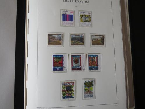 Postzegel album Liechtenstein van 1993 tot 1994 gestempeld, Timbres & Monnaies, Timbres | Albums complets & Collections, Enlèvement ou Envoi