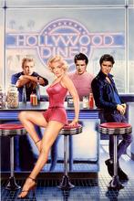 plaque murale vintage en bois albesia 40x30 Maryline monroe